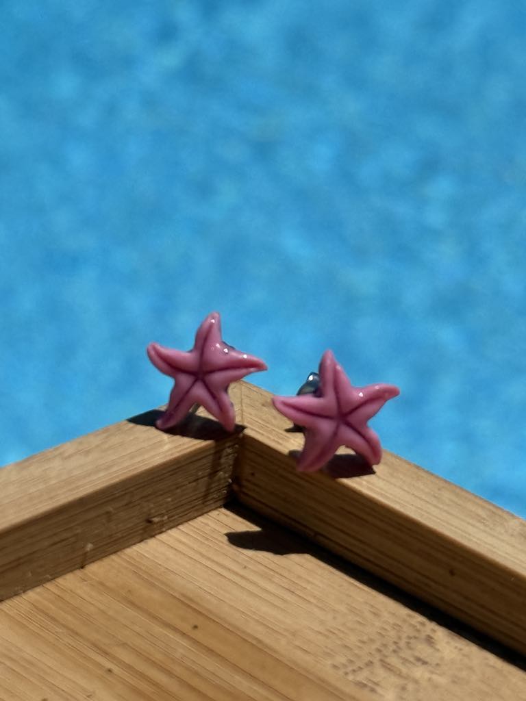 Puces d'oreilles "Talia" Couleurs au choix