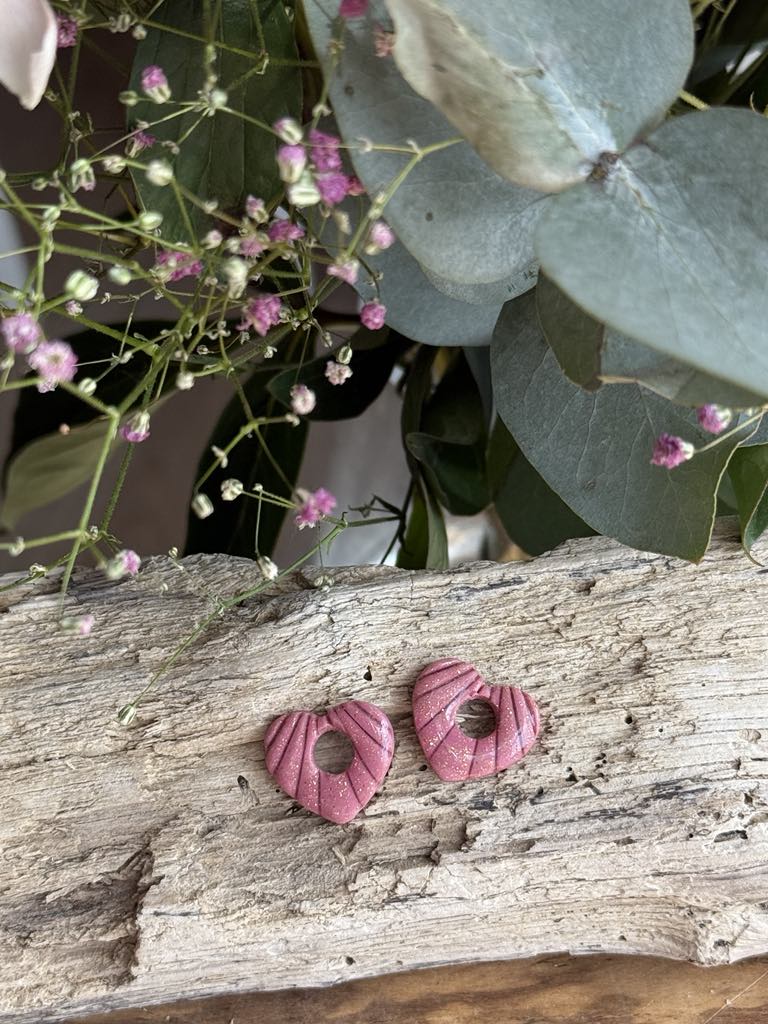 Pampilles Coeur "Aimée" Fruits rouges givrés