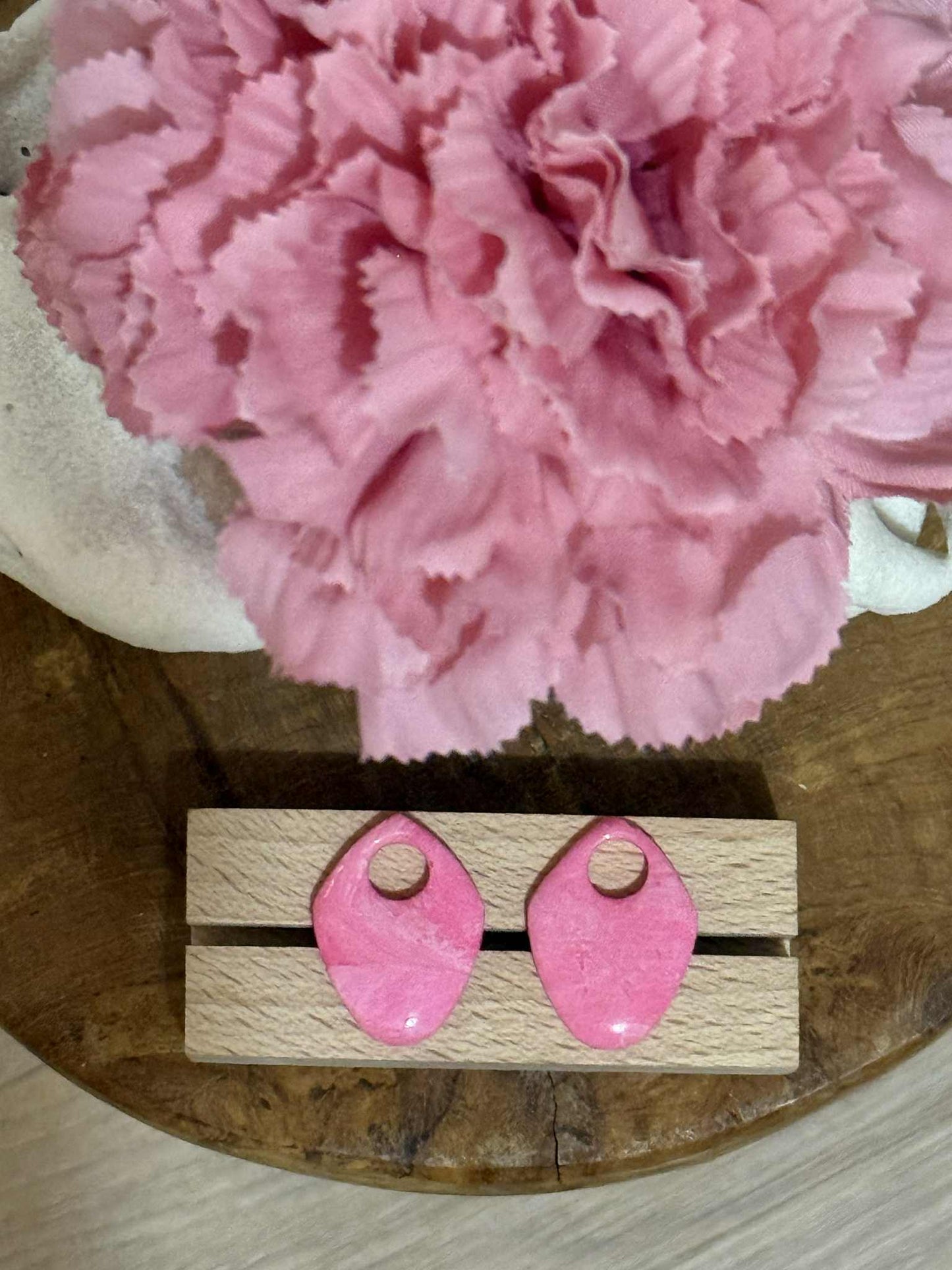 Pampilles "Amandine" Octobre Rose 🎀