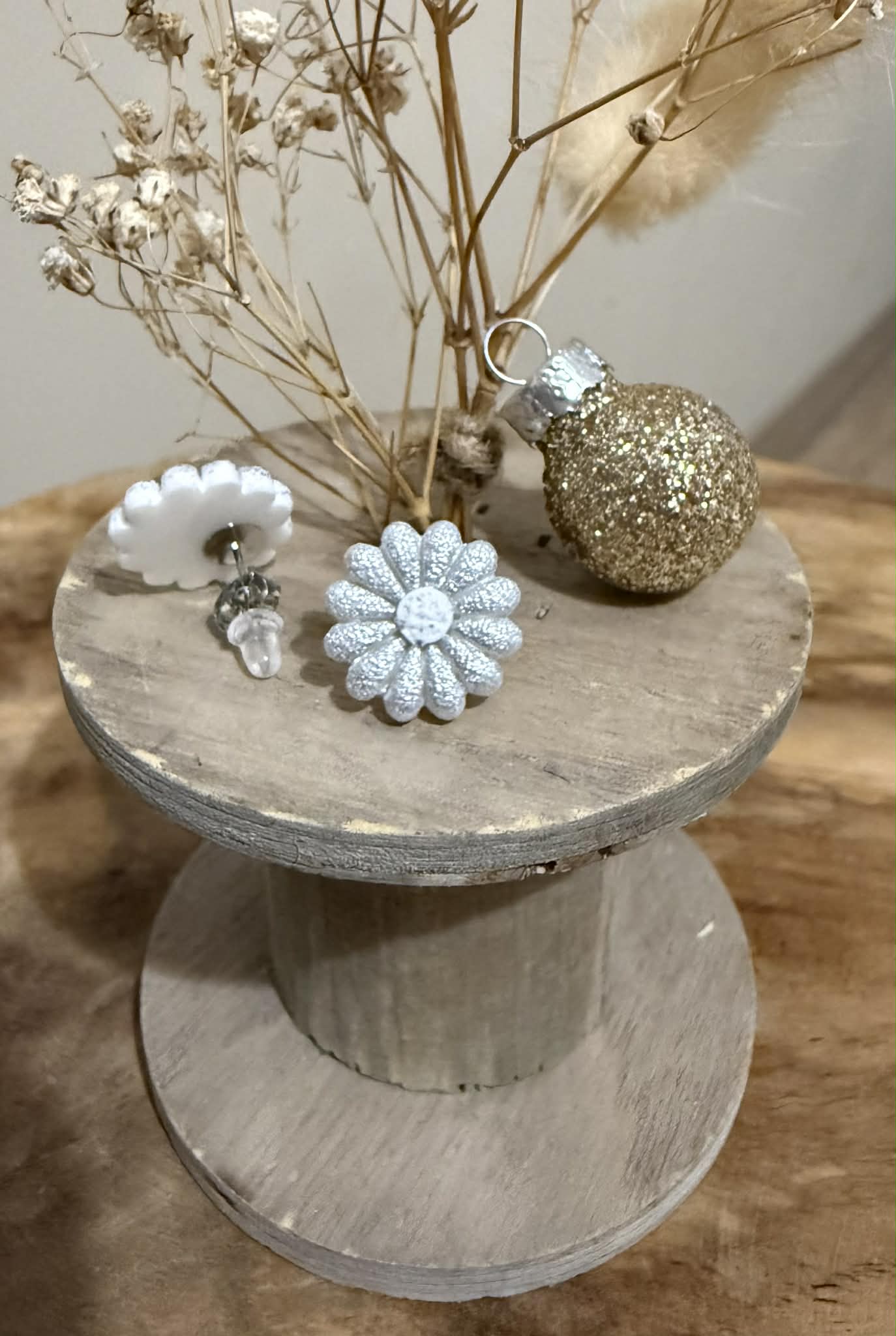 Puces d’oreilles « Laura » – Or ou Argent