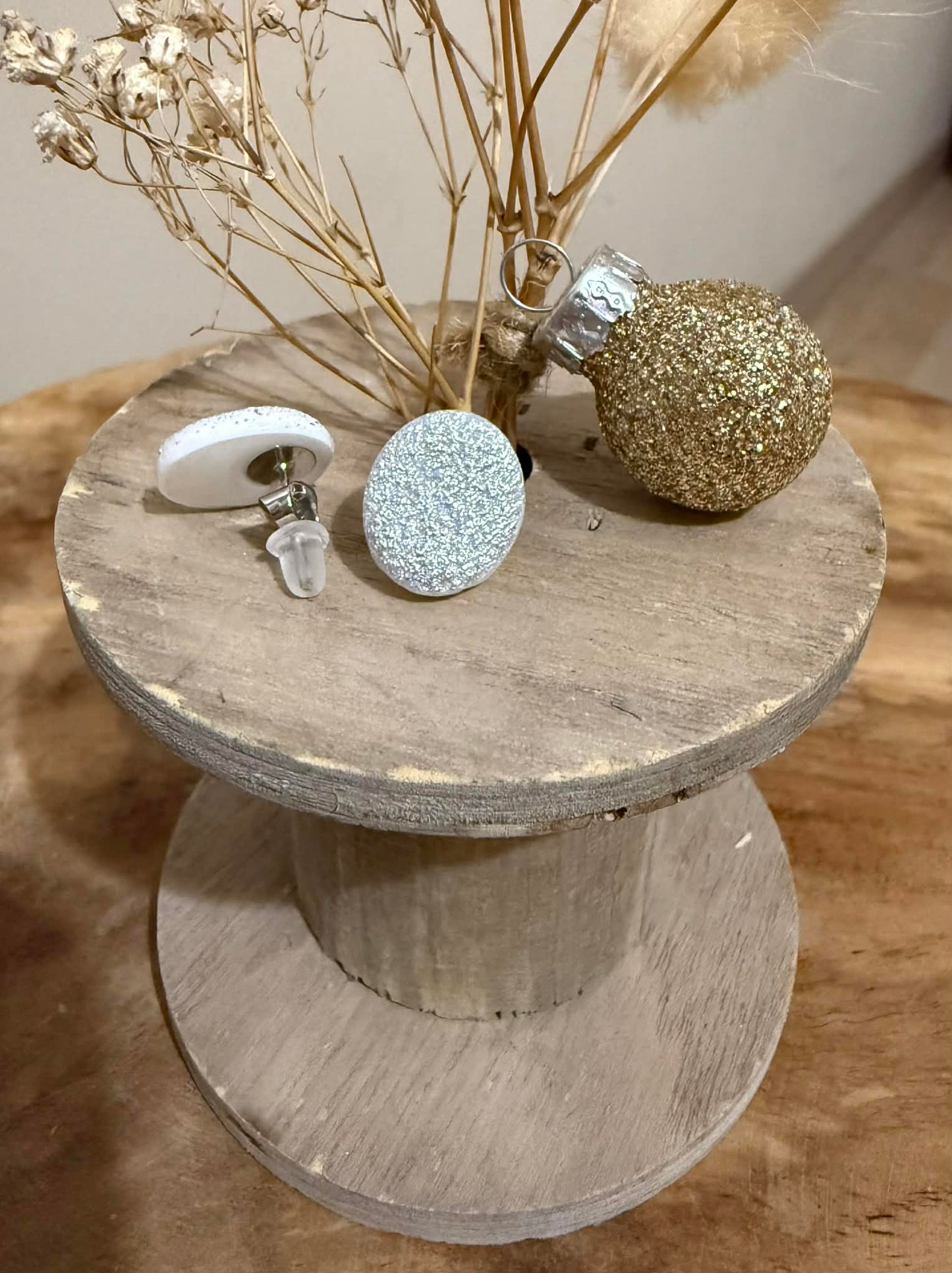 Puces d’oreilles «Anna» – Or ou Argent