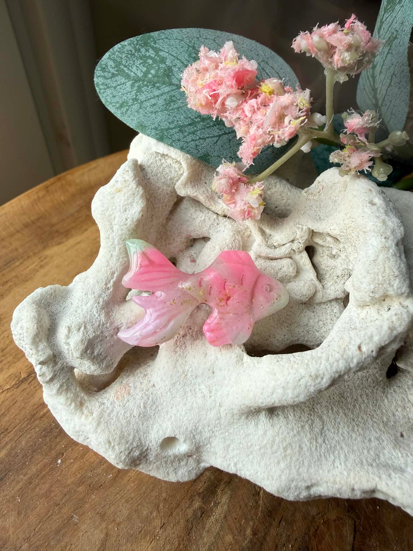 Broche "Némo"– Pâte polymère & résine UV