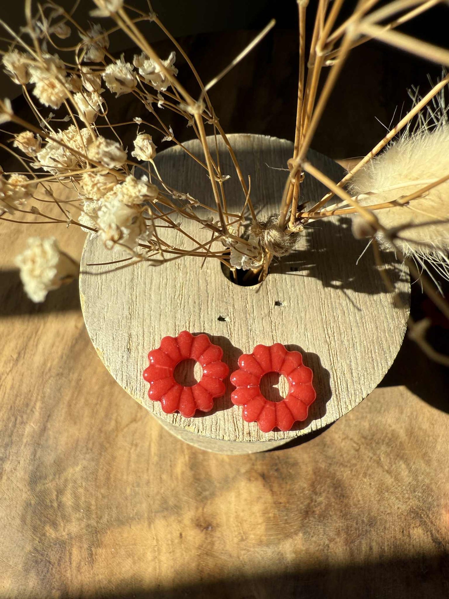 Petites Pampilles "Laura" Rouge