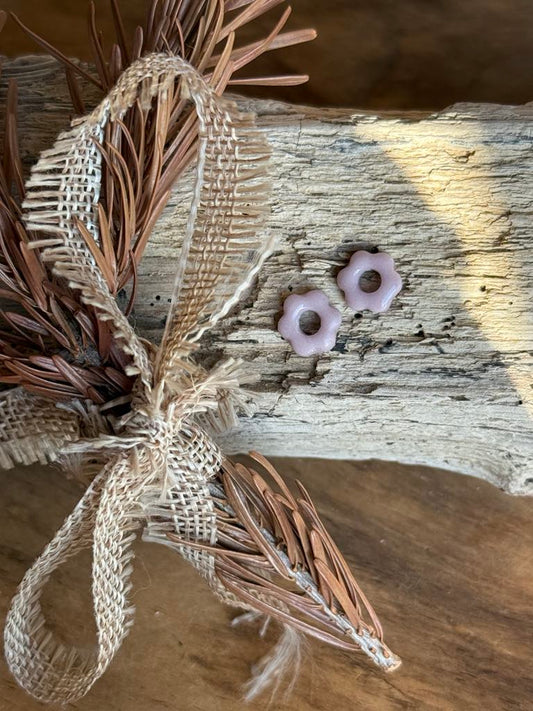 Ultra Mini pampilles "Romane" Lilas (vendues sans créole)