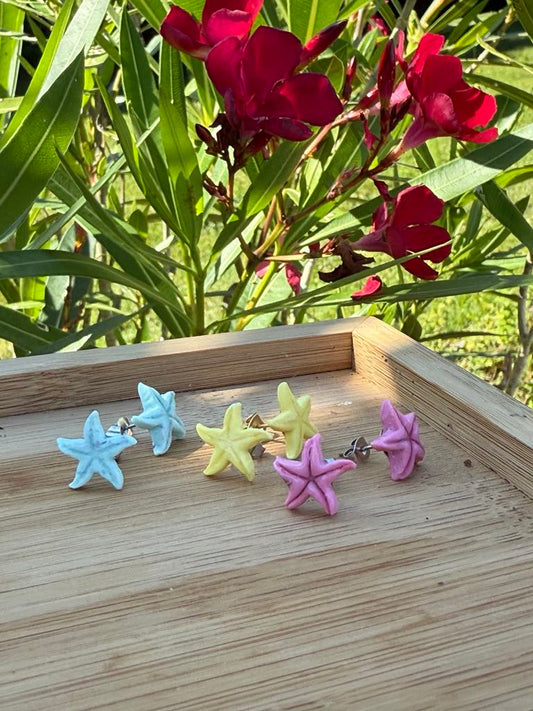 Puces d'oreilles "Talia" Couleurs au choix
