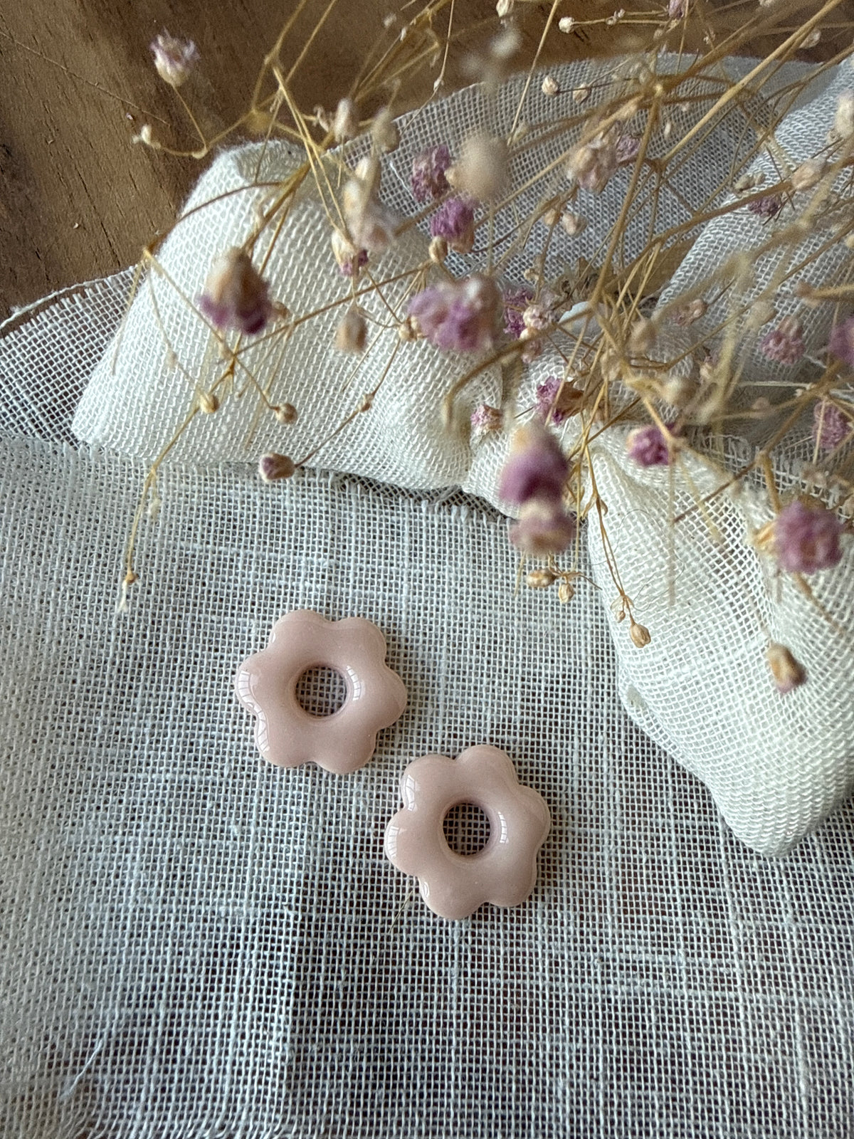 Pampilles "Romane" Rose pastel