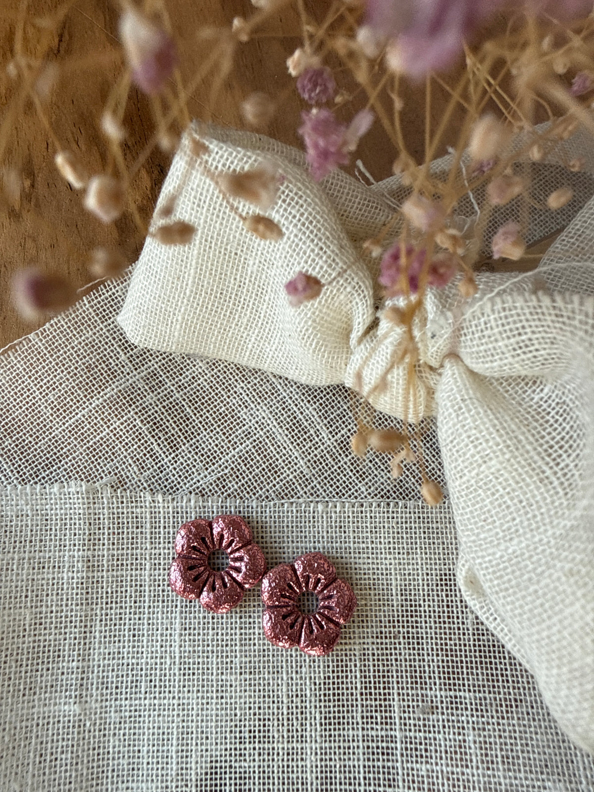 Pampille "Louisa" Rose Glitter