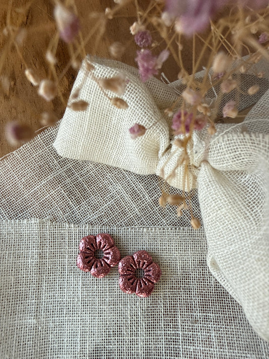 Pampille "Louisa" Rose Glitter
