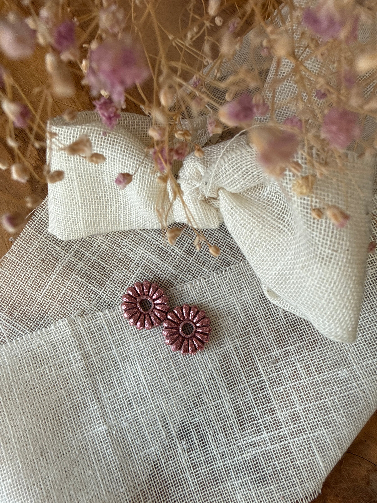 Petites Pampilles "Laura" Rose Glitter