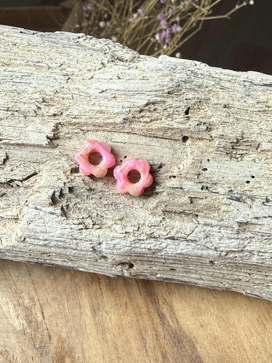 Ultra Mini pampilles "Romane" Octobre Rose 🎀 translucide