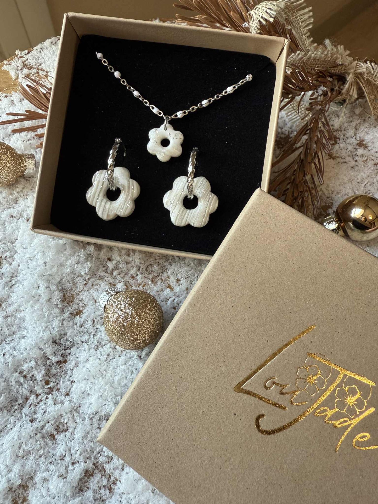 Coffret Bijoux collier “Romane” – Édition Spéciale Noël