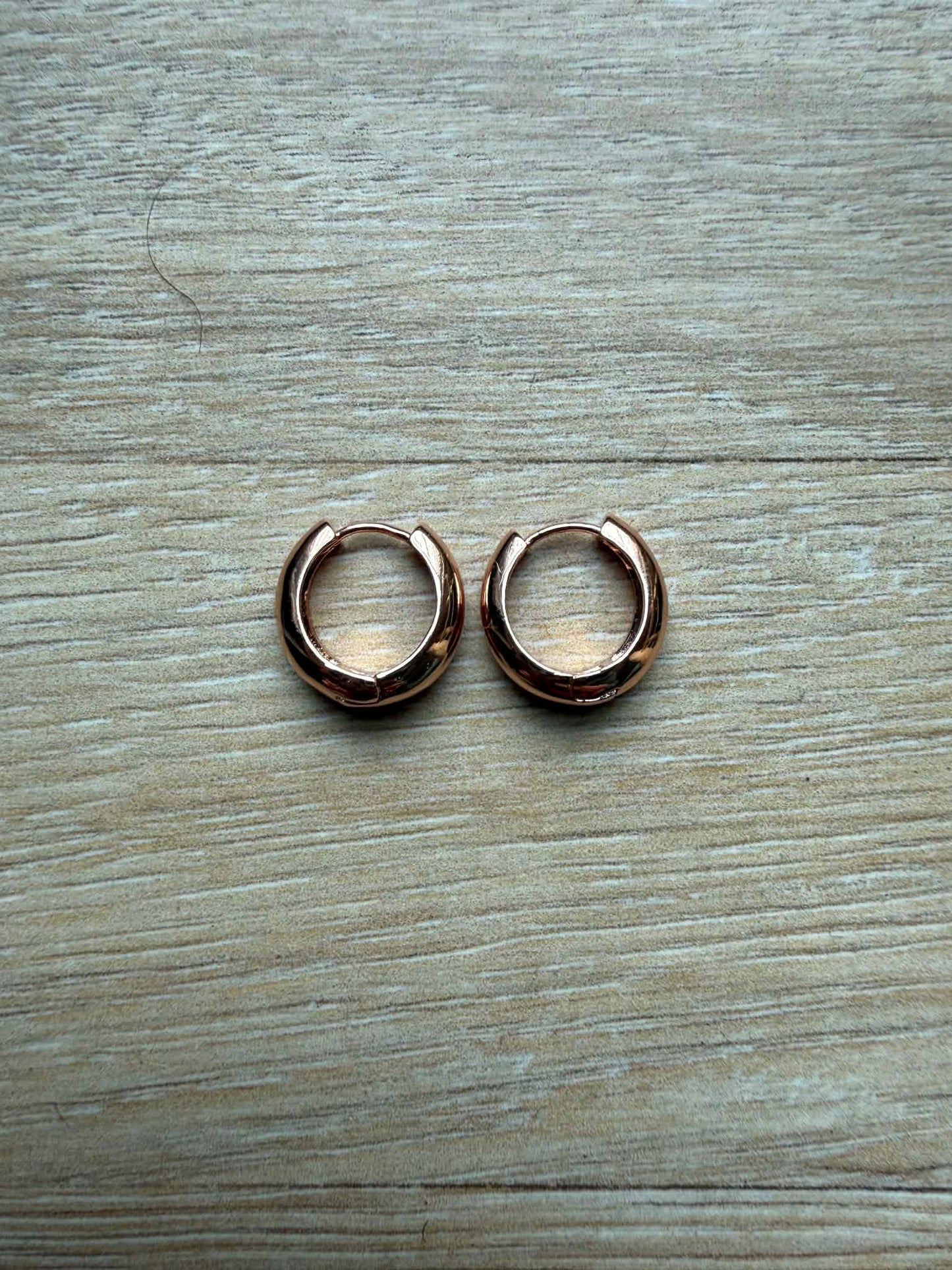 Créoles Rose Gold