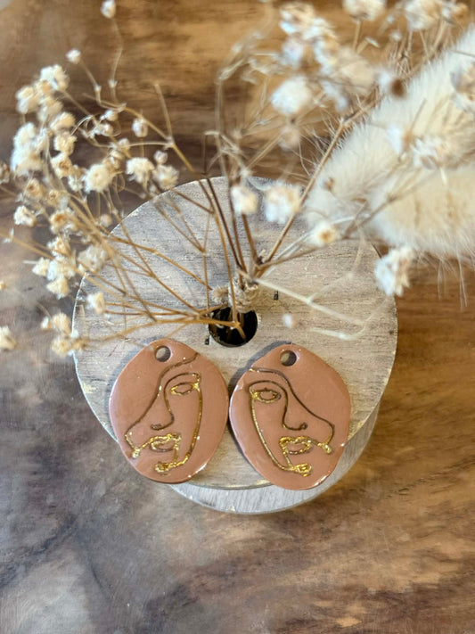 Pampille "Sofie" caramel