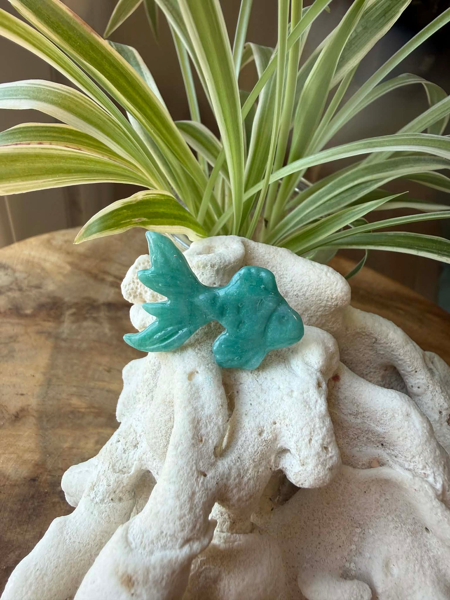 Broche "Némo"– Pâte polymère & résine UV