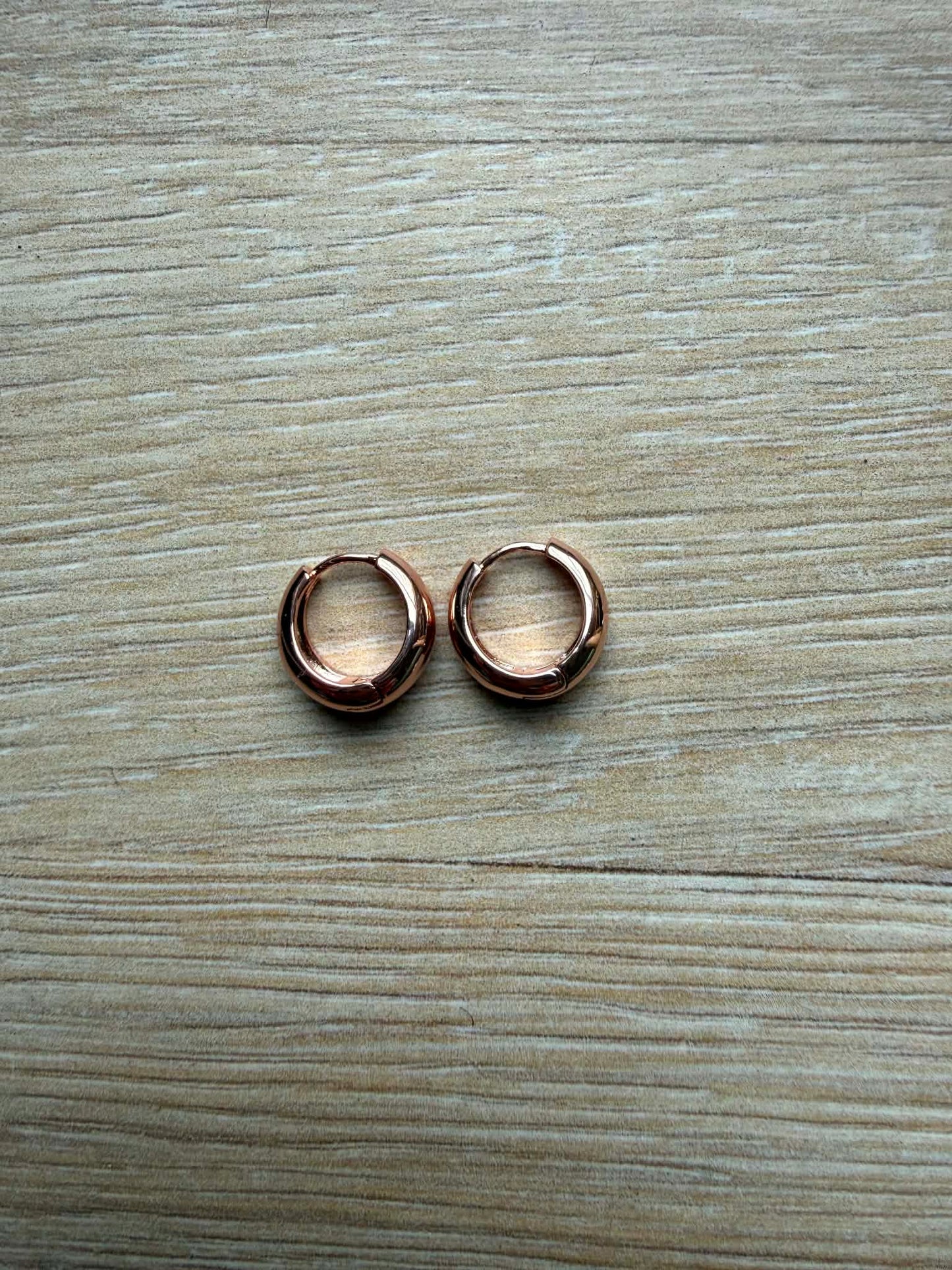 Créoles Rose Gold