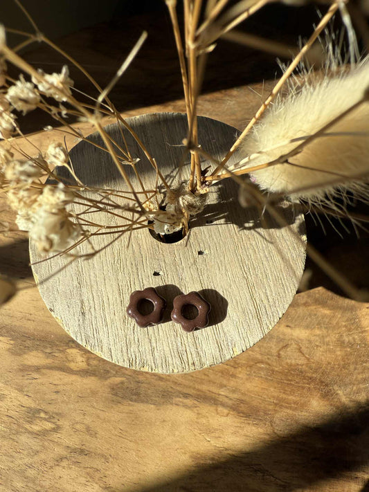 Ultra Mini pampilles "Romane" Chocolat
