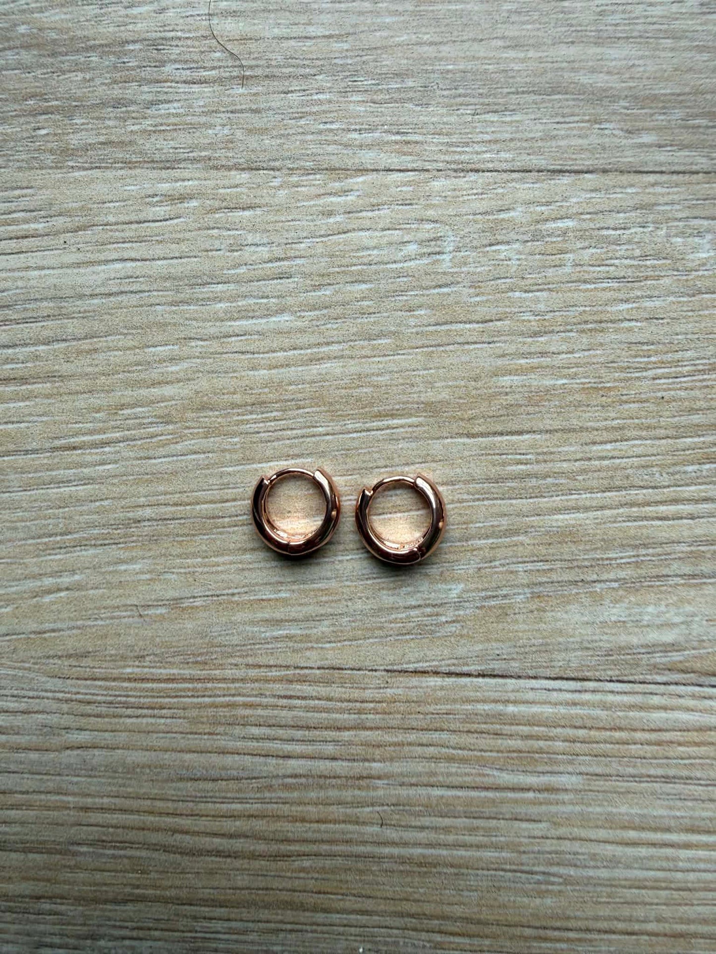 Créoles Rose Gold