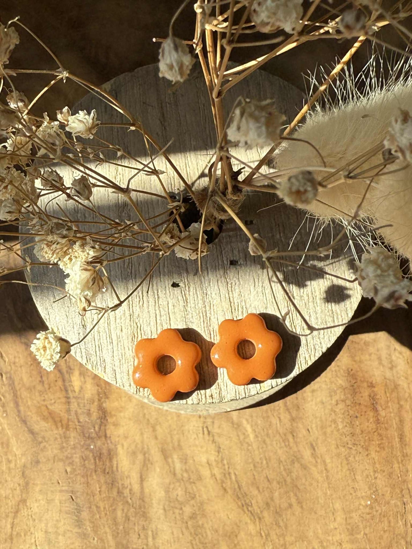 Mini pampilles "Romane" Cognac