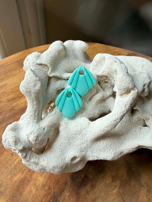 Mini Pampilles "Sofia" bleu lagon