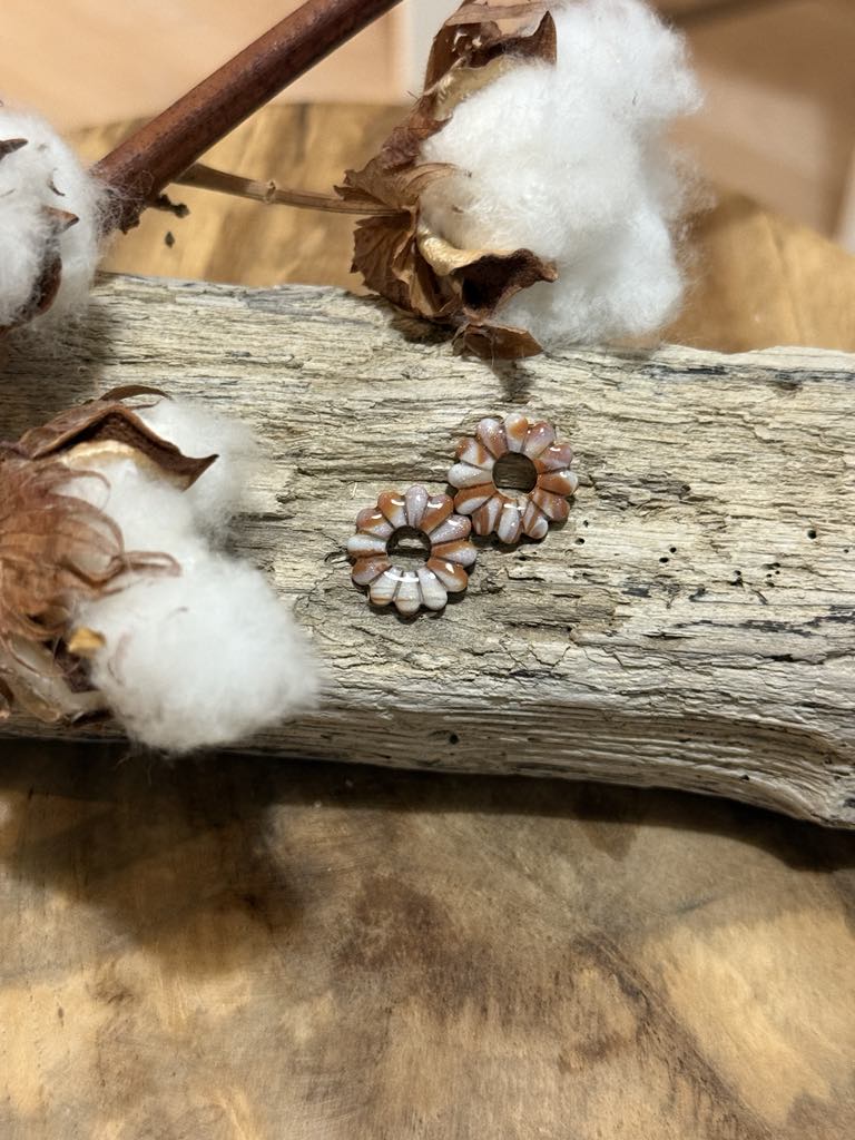 Petites Pampilles "Laura" Marbré Marron