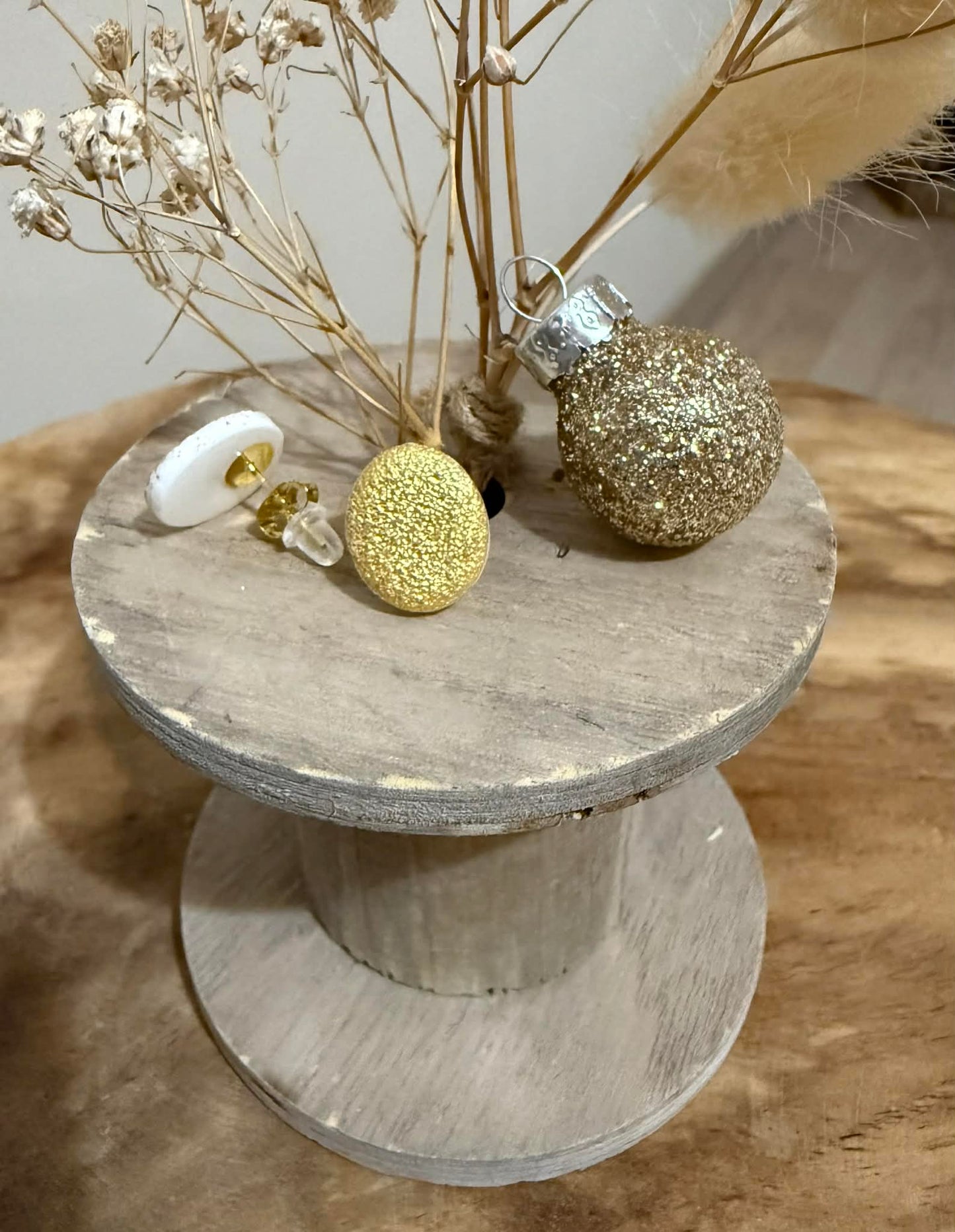 Puces d’oreilles «Anna»  – Or ou Argent