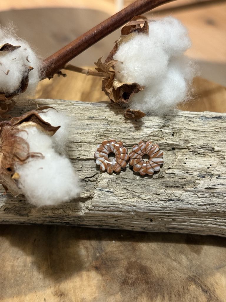 Petites Pampilles "Laura" Marbré Marron