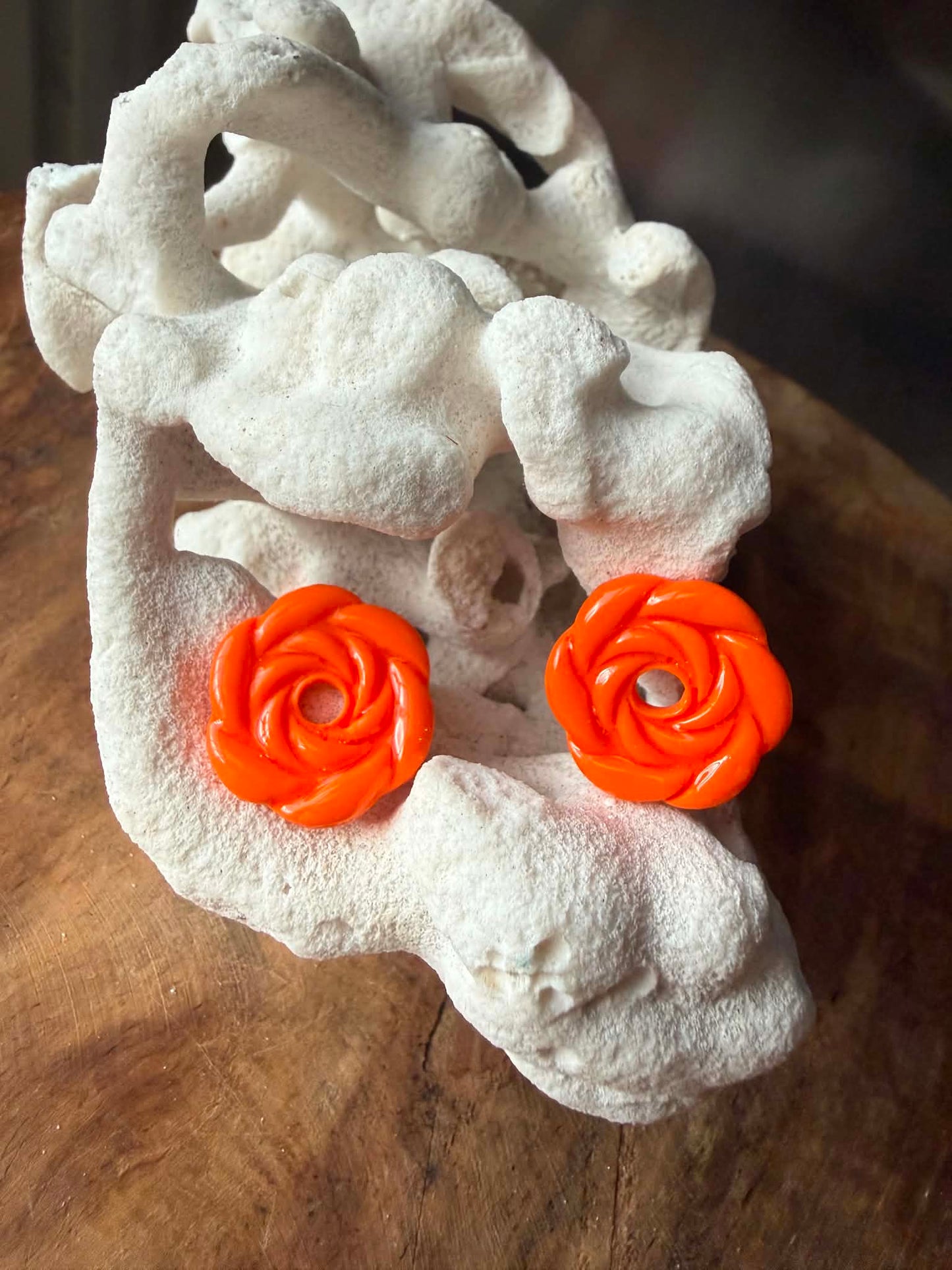Pampilles "Rose" Orange vif